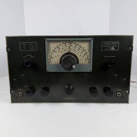 128ax Mackay Radio Receiver Type 128 Ax Us Maritime Commission Tube