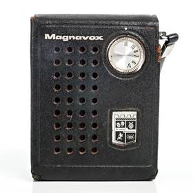 2-am-811 Magnavox 2am-811 Vintage 8 Transistor Am Radio Model - Tested/works