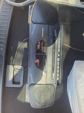 Aw7035 Magnavox Vintage Aw7035/17 Dual Cassette Radio