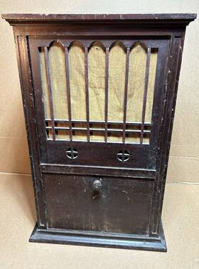 Ca2-f Magnavox 1920s Model Wood Cabinet For Amplified Speaker Marconi Era