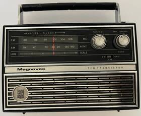 Fm-91 Magnavox Vintage Radio 10 Transistor Model Working