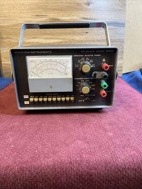 50893-920m Marconi 893b Af Power Meter Model Vintage Test Set