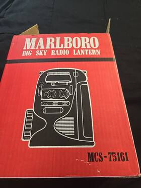 Mcs-75161 Marlboro Big Sky Radio Lantern