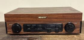2601m Memorex Memories Record Player Am/fm Radio Wood Box Original Instructions Working