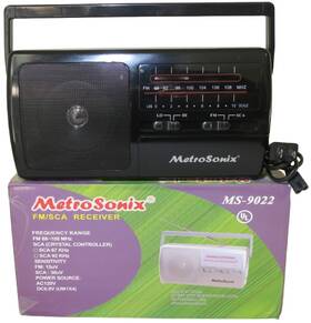 Ms-9022 Metrosonix Vintage Radio Fm/sca Sub-carrier Audio Working