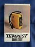 Mic-9 Tempest Vintage Green Solid State Am Pocket Radio Model Earbud