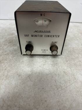 152-174 Midland 13-264 Vintage Vhf Monitor Converter Police Band Mhz