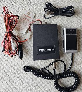 77-225 Midland Vintage 40 Channel Cb Transceiver Radio Very Light Use 77-225 Midland Vintage 40 Channel Cb Transceiver Radio Very Light Use