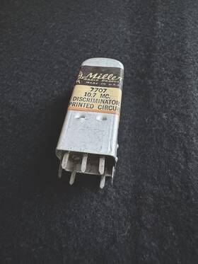 7707 Miller 10.7 Printed Circuit Discriminator