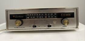 1736a Montgomery Ward Vintage Airline Am/fm Radio 700 Series Tested Made In Us