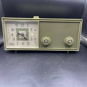 1830a Montgomery Ward Mid Century Modern Wards Airline Avacado Color Radio Alarm Clock Works Mcm 1830a Montgomery Ward Mid Century Modern Wards Airline Avacado Color Radio Alarm Clock Works Mcm