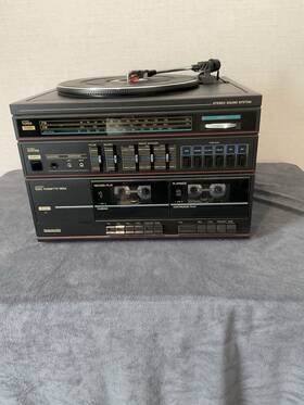 Gen-6317a Montgomery Ward Vintage Stereo Sound System No Speakers Or Cover