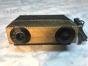 52b5 Motorola Vintage Model Am Battery/ac Portable Radio Works For Restoration