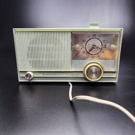 5c15bw Motorola Visilite Am/fm Solid State Clock Radio Loud Adjusting Volume