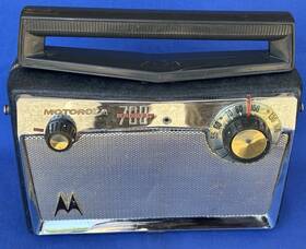 6p34e Motorola Vintage 1957 Ranger 700 Am Portable Tube Radio With Power Cord