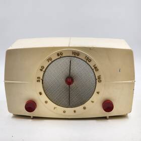 6x-13u Motorola Model Am Tube Type Propeller Radio Tested Buzzes Vintage 1950