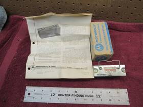 Tln8482a2 Motorola 8482a2 Vintage Nos Ground Reversing Kit Motrac Motran Radio 2-way