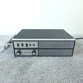 Mo3cnb-11000a Motorola Mo3cnb Alert Monitor Receiver Radio Portable Vintage Powers On