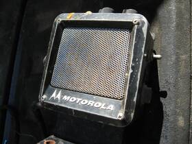 Ncn6076ar Motorola Vintage Radio Set For Antique Police Car/fire Truck Restoration Adam 12