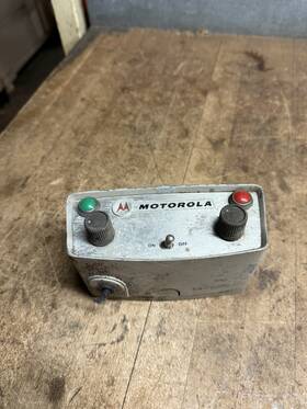 Tcn600iba Motorola Cd Civil Defense Military Motrac Radio Receiver Control Head