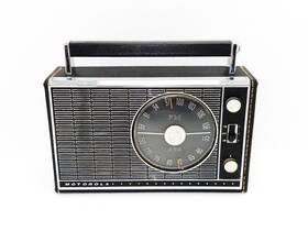 Tp71be Motorola Vintage Am/fm Portable Radio Made In Usa 1963 - Works
