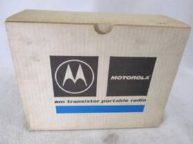Xp5d Motorola Vintage 1960s Portable Am Transistor Radio Nos