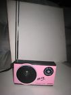 Mr15 Ima Vintage Pink Portable Radio Kong Works Great Antenna Mr15 Ima Vintage Pink Portable Radio Kong Works Great Antenna