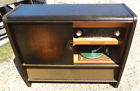 7066-usa Musical Instrument Grundig Majestic Console Radio