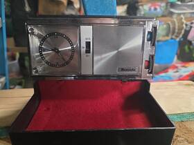 8nc-115 Nanaola Vintage Working Japan Alarm Clock Radio