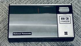 R-217r National Panasonic Radio Short Wave Medium Tested Works See Pics