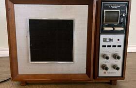 Re-787 National Panasonic Vintage Am/fm Solid State Stereo Radio With Automatic Tuning