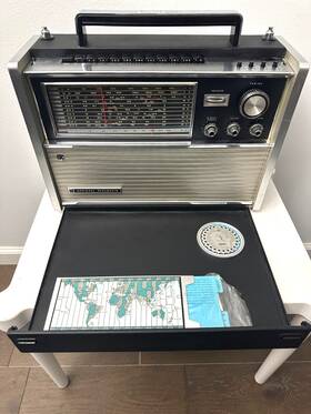 Rf-5000b National Panasonic Multi Band Radio Model No. Tested/works