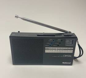 R-266 National 2 Bands Mw Nsb1 Crystal Preset Radio - Japan R-266 National 2 Bands Mw Nsb1 Crystal Preset Radio - Japan
