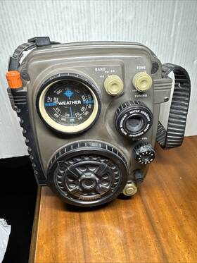 Rf-622 National Marine No.1 Radio Tested Working With Battery Japan