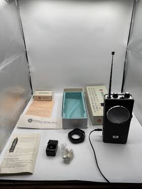 Tcr-555 Nivico Vintage Tcr555 Transceiver Manual And Accessories 54 Inch Antenna Untested