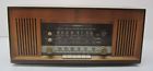 Nordmende Vtg German Fidelio Stereo Tube Radio Wood Cabinet Parts