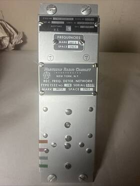 Northern Electric 152z Co. Receiving Frequency Determining Network - Military