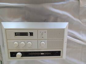 St-1000 Nutone 784891158117 Am/fm Radio Stereo Receiver With Cassette Player Untested No Wires