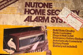 S-2255 Nutone Vintage Home Security Alarm System Model S 2255 Radio Frequency