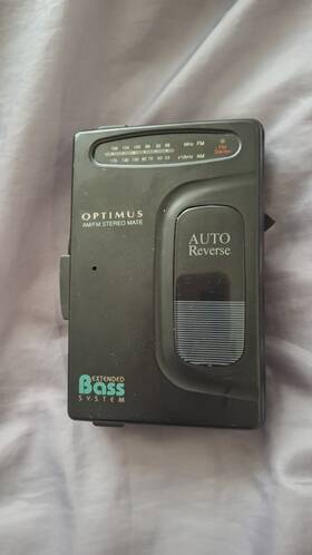 14-1088 Optimus Am/fm Radio Cassette Scp-79