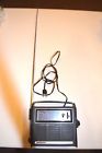 P4910a Ge Vinta Neral Electric Solid State Power Am Fm Portable