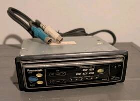 Cq-va70eu Panasonic Car Cassete Vintage Radio Model No Untested