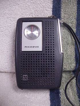 R-1077 Panasonic Am Radio Serviced. Works Excellent Vintage Vtg Japan