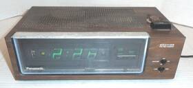 Rc-6304 Panasonic Vintage 3-band Weather Am/fm Flip Clock Radio Please Read