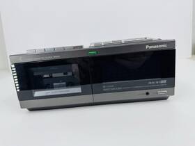 Rc-x500 Panasonic Stereo Cassette Clock Radio Rare Untested For Parts And Repair