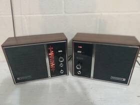 Rd7472 Panasonic Re747 / Vintage Am-fm Radio Speaker System. Mfd Japan