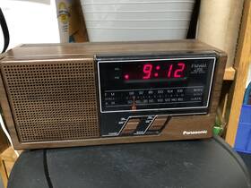 Re-6270 Panasonic Tabletop Fm/am 2-band Receiver Radio Vintage Works