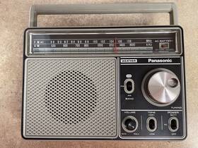 Rf-1003 Panasonic Vintage Multi-band Radio Am/fm/weather 3 Band 1970s