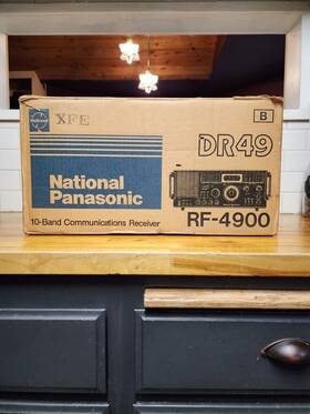 Rf-4900b Panasonic Multi Band Receiver Model No Rf-4900b/dr49 - Absolute Mint Condition