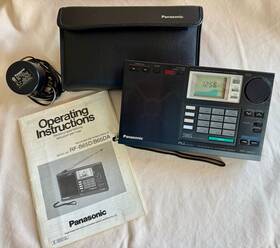 Rf-b65d Panasonic Rf-b65 Vintage Shortwave Receiver - Works Exceptionally Clean